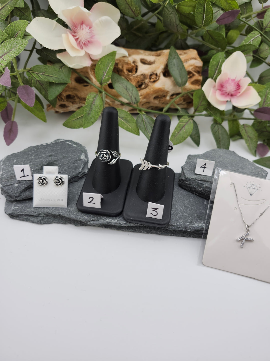 RESERVED FOR:  Kristie Cook -11/22/2024 - 4 Sterling Silver Items