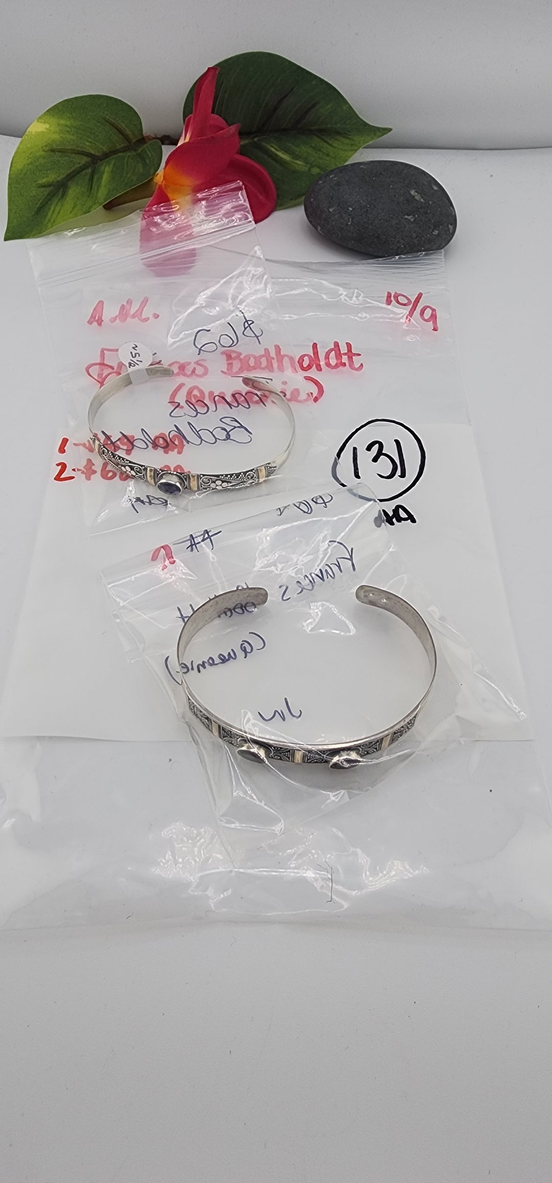 AM SHOW 48HR RESERVED FOR: Frances Bodholdt (queenie)   - 10/9/2025 FL tiktok Live Show - 2  Sterling Silver Items