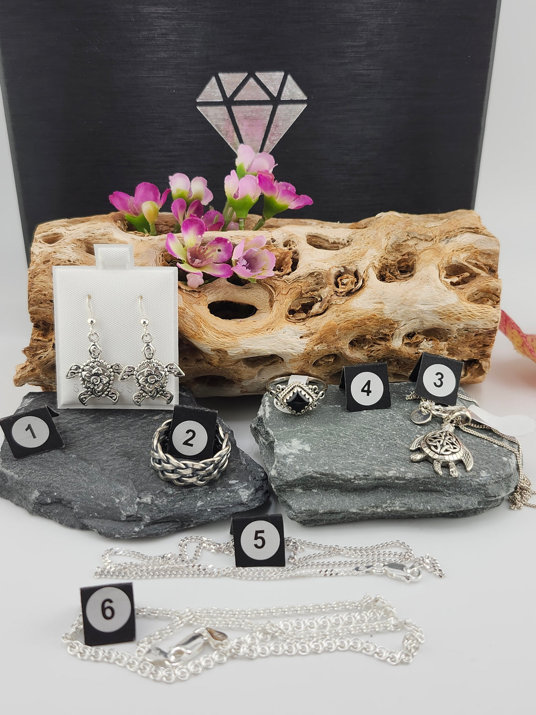 RESERVED FOR: Tina Salas - 1/12/2025 - 6 Sterling Silver Items