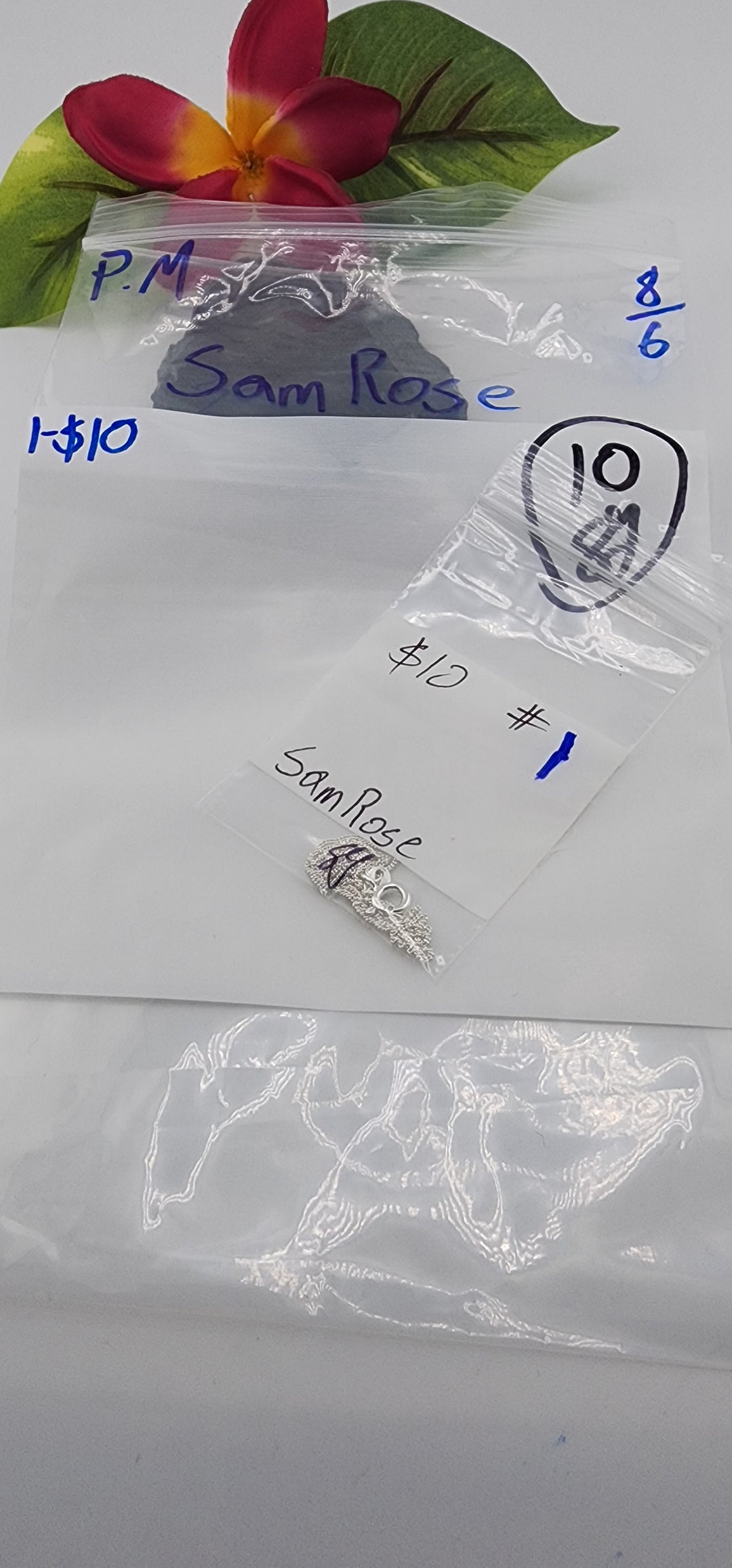 PM SHOW 48HR - RESERVED FOR: SamRose - 8/6/2025 FL tiktok Live Show - 1 Sterling Silver Items