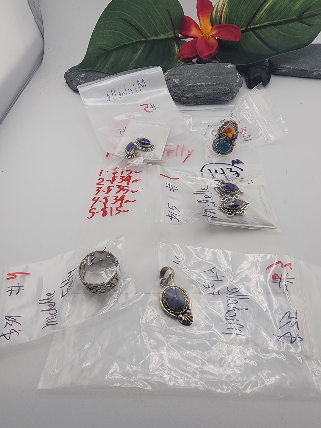 Michelle Felty - 4/10/26 - 5 925 Sterling Silver Items
