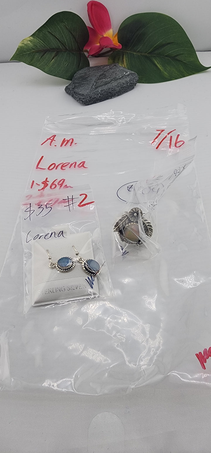 AM SHOW 48HR - RESERVED FOR:  Lorena - 7/16/2025 FL tiktok Live Show -  2 Sterling Silver Items