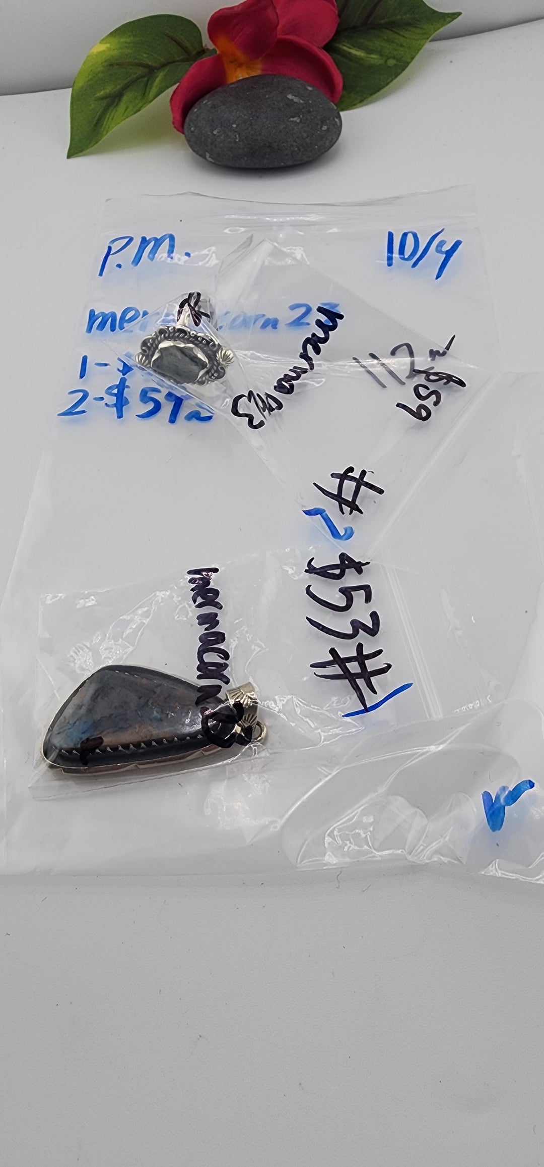 PM SHOW 48HR - RESERVED FOR: mermacorn23 - 10/4/2025 FL tiktok Live Show - 2 Sterling Silver Items