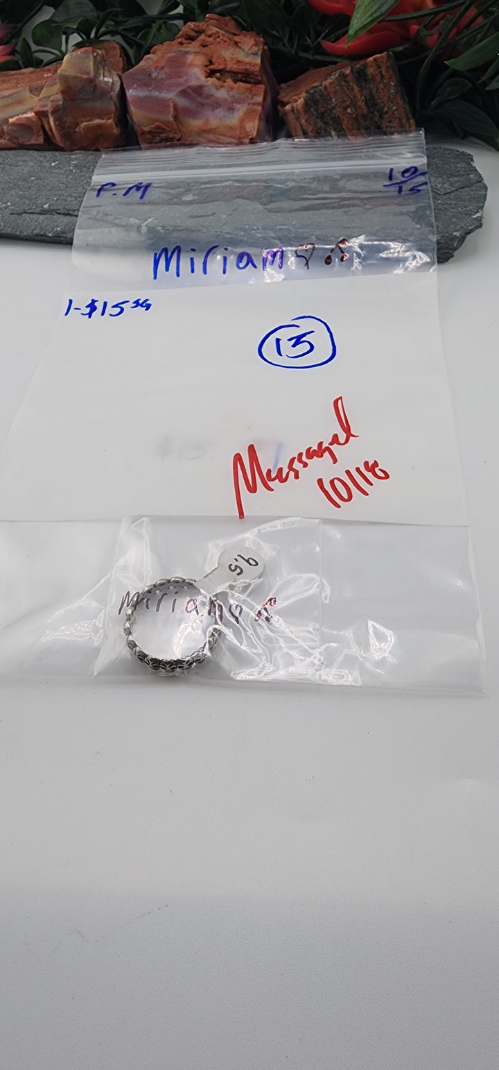PM SHOW 48HR - RESERVED FOR: miriam💓🍒 - 10/15/2025 FL tiktok Live Show - Sterling Silver Items