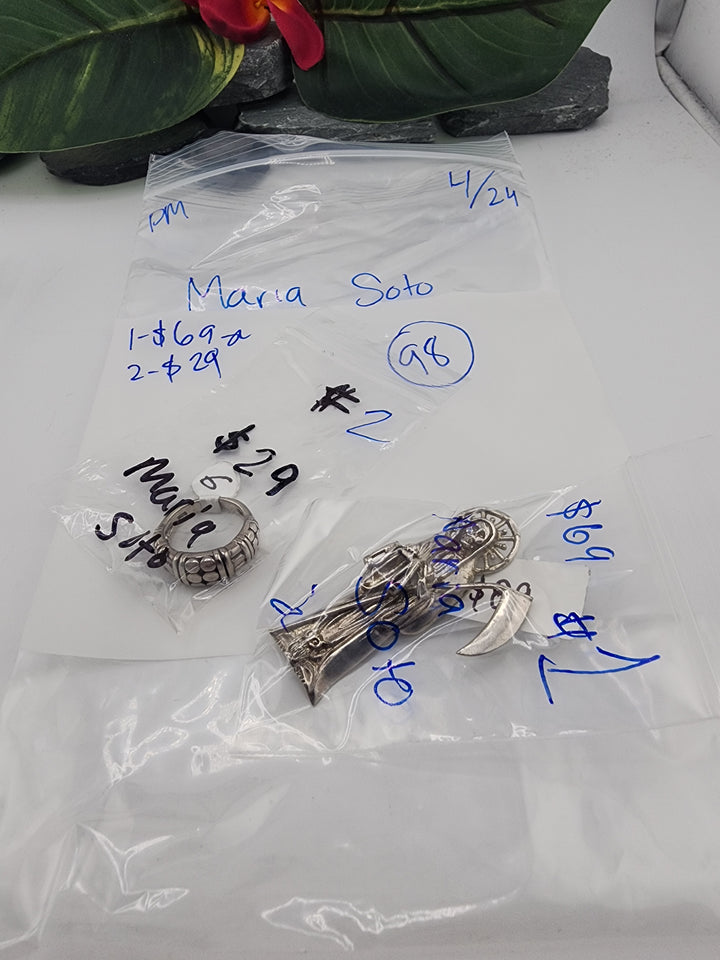 Maria Soto - 4/24/26 PM - 2 925 Sterling Silver Items