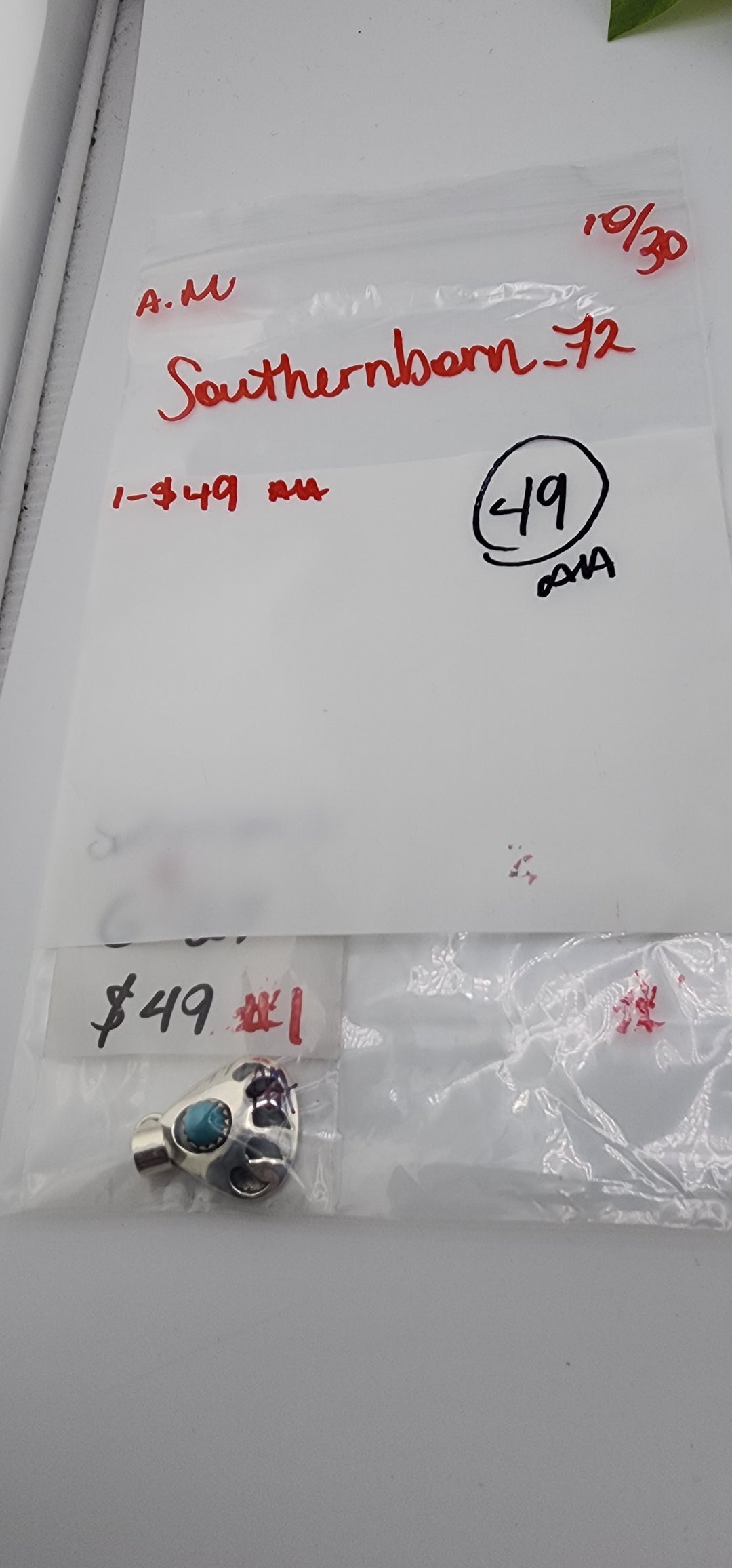 AM SHOW 48HR RESERVED FOR: Southernborn_72  - 10/30/2025 FL tiktok Live Show -  1 Sterling Silver Items