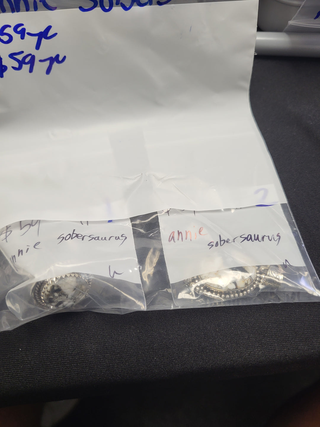 RESERVED FOR- annie sobersaurus  - 3/21/2025 Live Show - 2 Sterling Silver Items