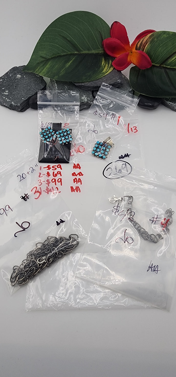 Custom sterling silver items - AM SHOW RESERVED FOR: Jo - 1/13/2026 FL tiktok Live Show - 4 Sterling Silver Items