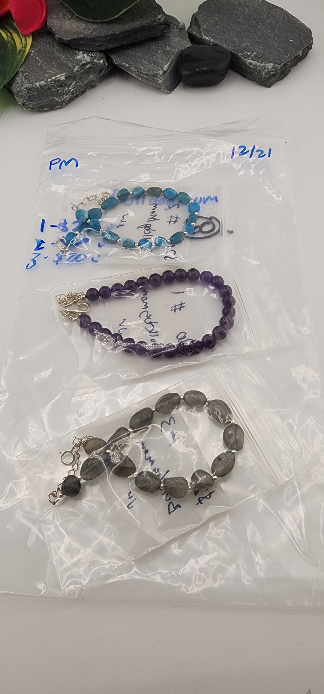 PM SHOW 48HR - RESERVED FOR:  Bulldogmom- 12/21/2025 tiktok Live Show -3 Sterling Silver Items