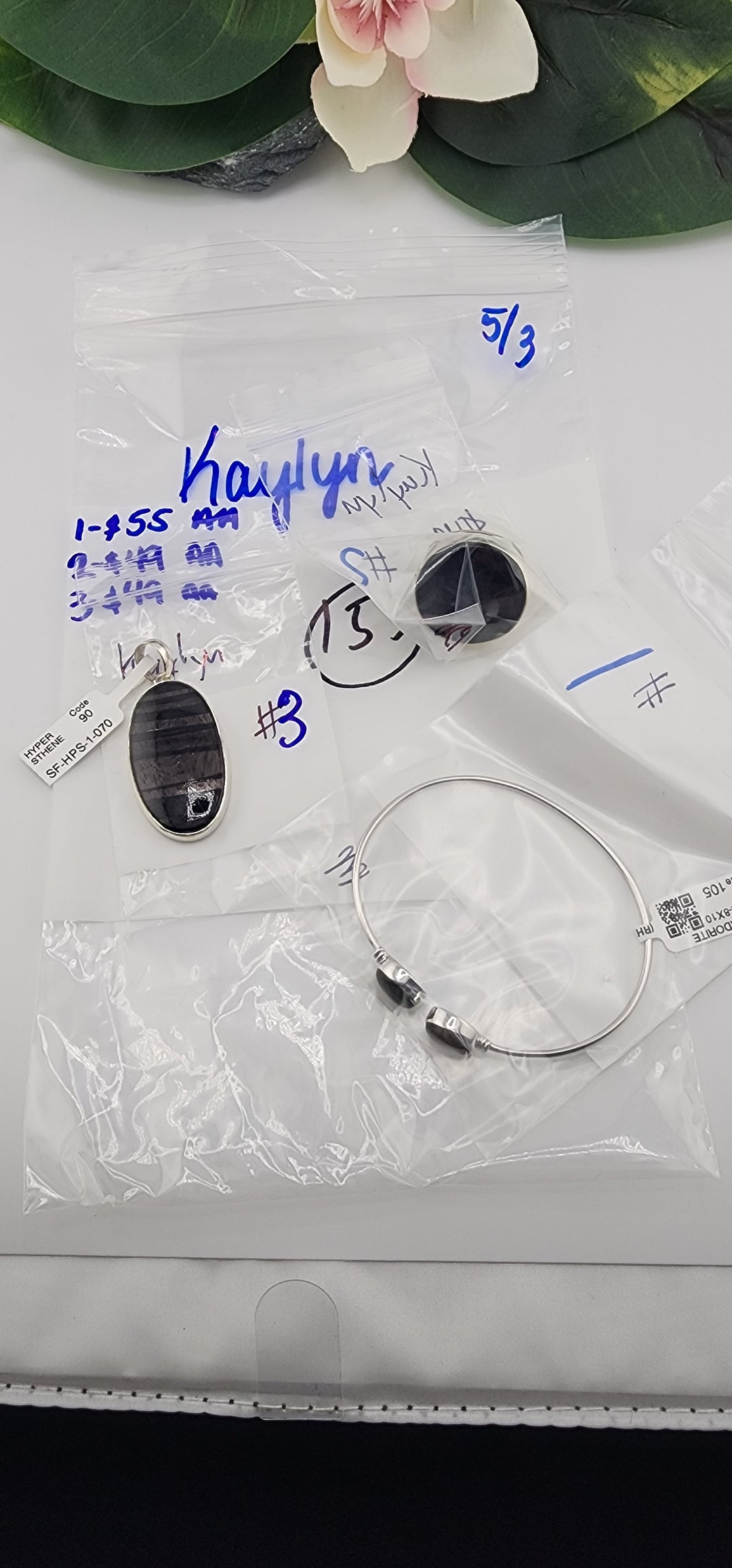 RESERVED FOR: Kaylyn - 5/3/2025 tiktok Live Show -  Sterling Silver Items