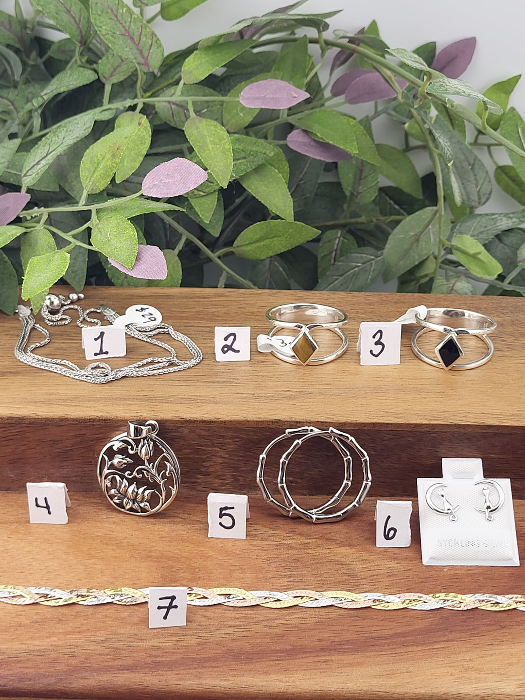 RESERVED FOR: Lauren 9/21/2024 - 7 Sterling Silver Items