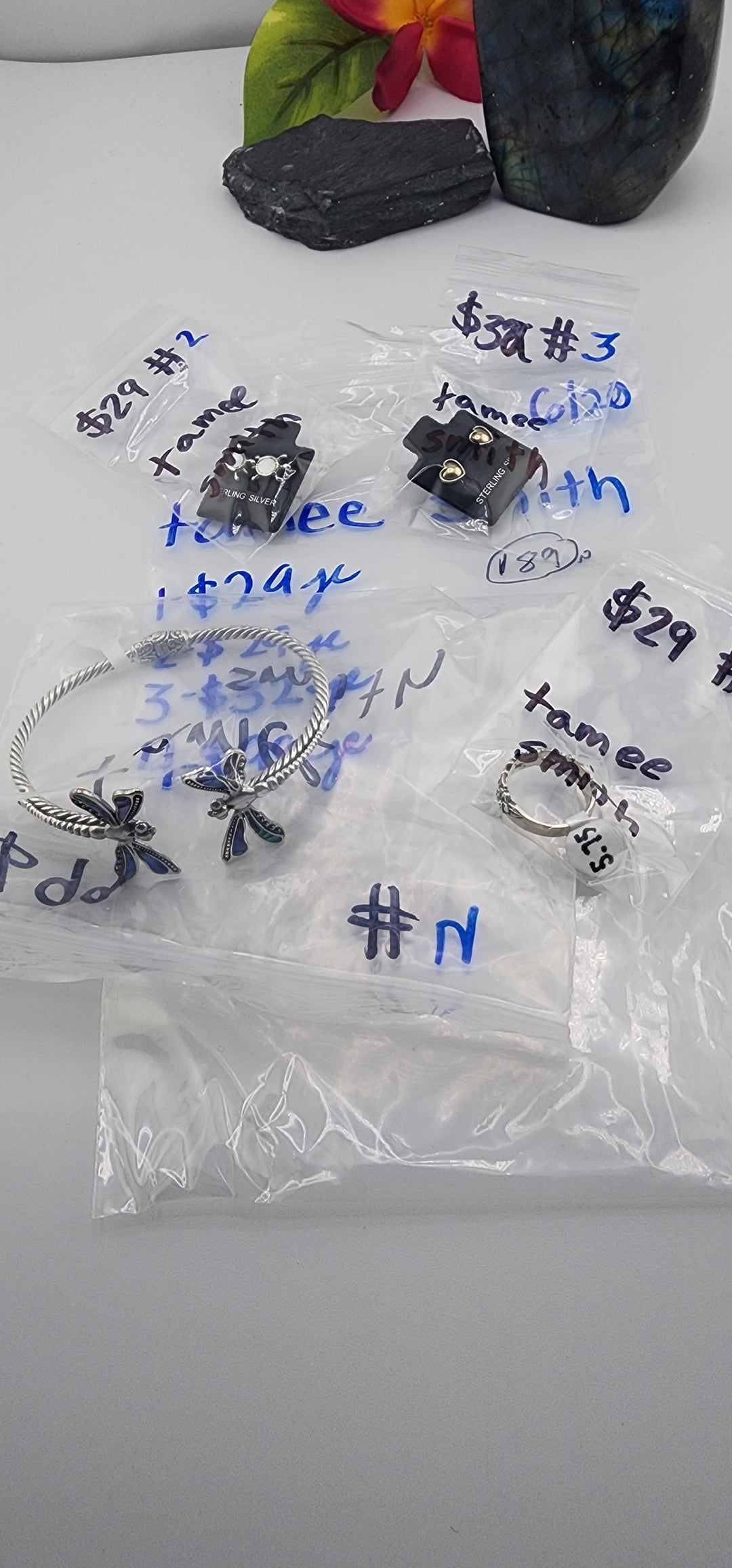 48HR - RESERVED FOR: tamee smith  - 6/20/2025 FL tiktok Live Show -4  Sterling Silver Items