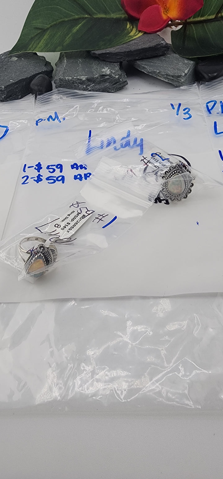 PM SHOW 48HR - RESERVED FOR: Lindy - 1/3/2026 tiktok Live Show - 2 Sterling Silver Items