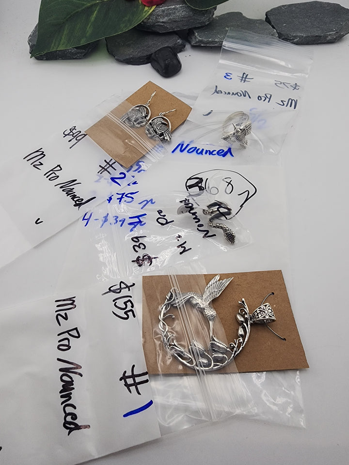 Mz Pro Nounced - 5/2/26 PM - 4 925 Sterling Silver Items