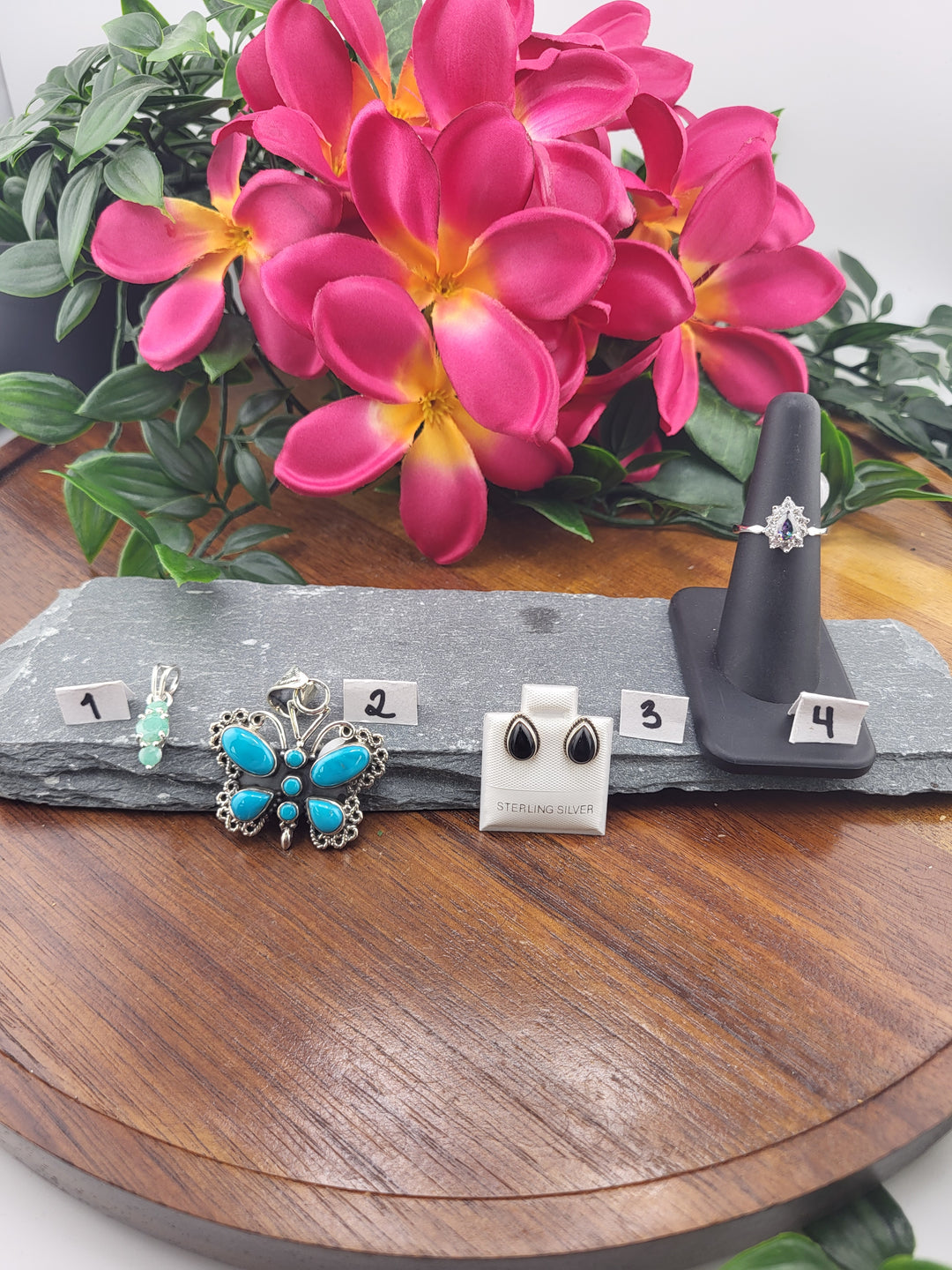 RESERVED FOR:  Ever -10/17/2024 - 4 Sterling Silver Items