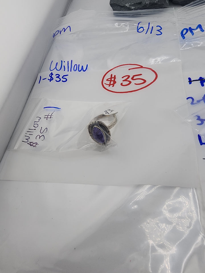willow - 6/13/26 PM - 1 925 Sterling Silver