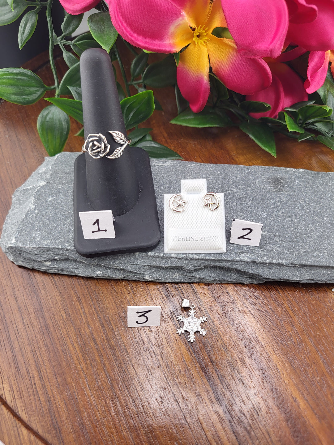 RESERVED FOR:  Momo -10/24/2024 - 3 Sterling Silver Items