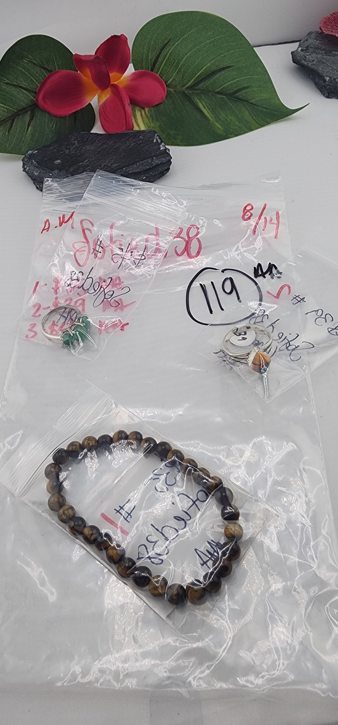 AM SHOW 48HR - RESERVED FOR: Sofied38👻 - 8/14/2025 FL tiktok Live Show - 3 Sterling Silver Items