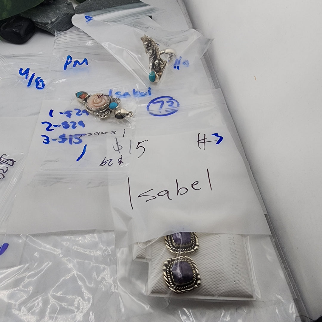 Isabel- 4/9/26 PM -3 925 Sterling Silver Items
