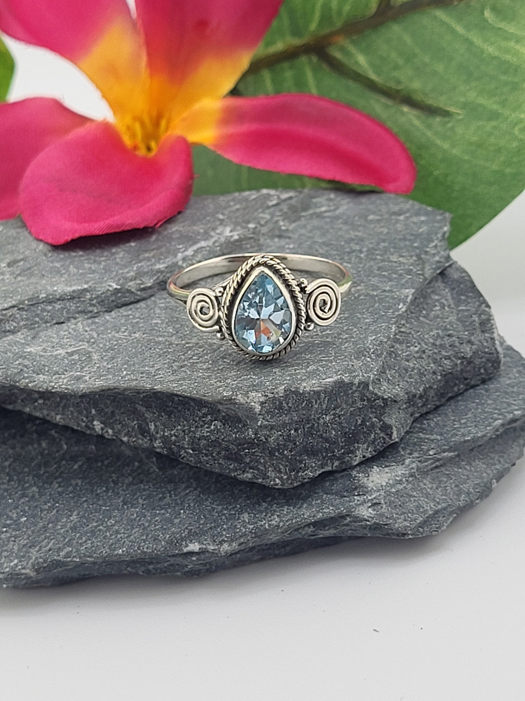 Blue Topaz Ring