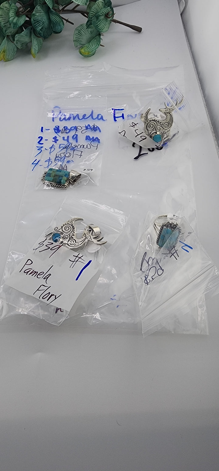 48HR - RESERVED FOR: Pamela Flory - 7/2/2025 FL tiktok Live Show - 4 Sterling Silver Items