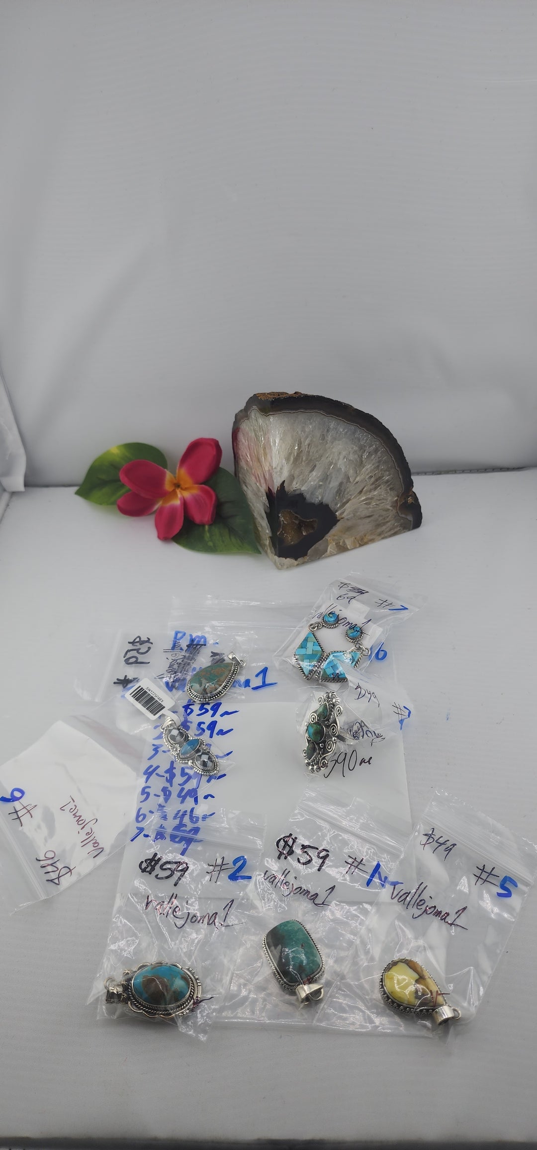 PM SHOW 48HR - RESERVED FOR: vallejoma1 - 12/16/2025 tiktok Live Show - 7 Sterling Silver Items