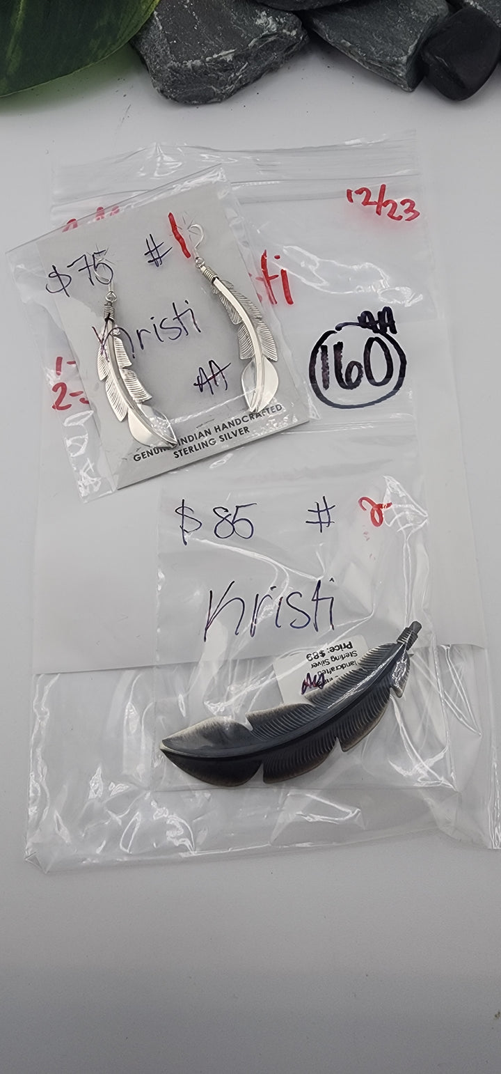 AM SHOW 48HR RESERVED FOR: Kristi - 12/23/2025 FL tiktok Live Show - 2 Sterling Silver Items