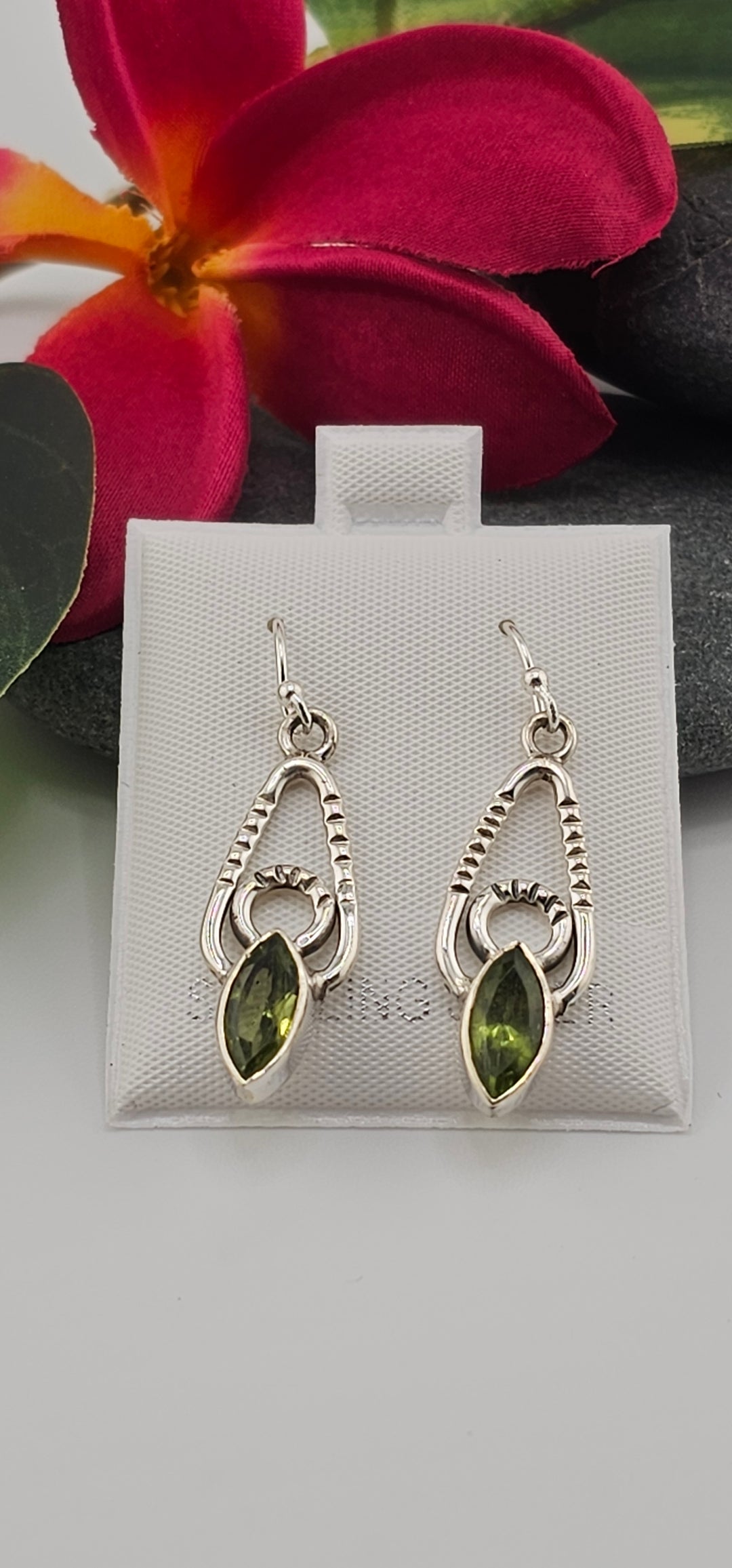 Peridot Dangle Earrings