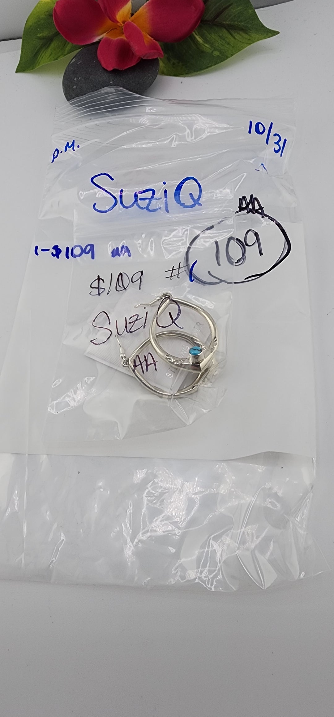 PM SHOW 48HR - RESERVED FOR: SuziQ - 10/31/2025 FL tiktok Live Show - 1 Sterling Silver Items