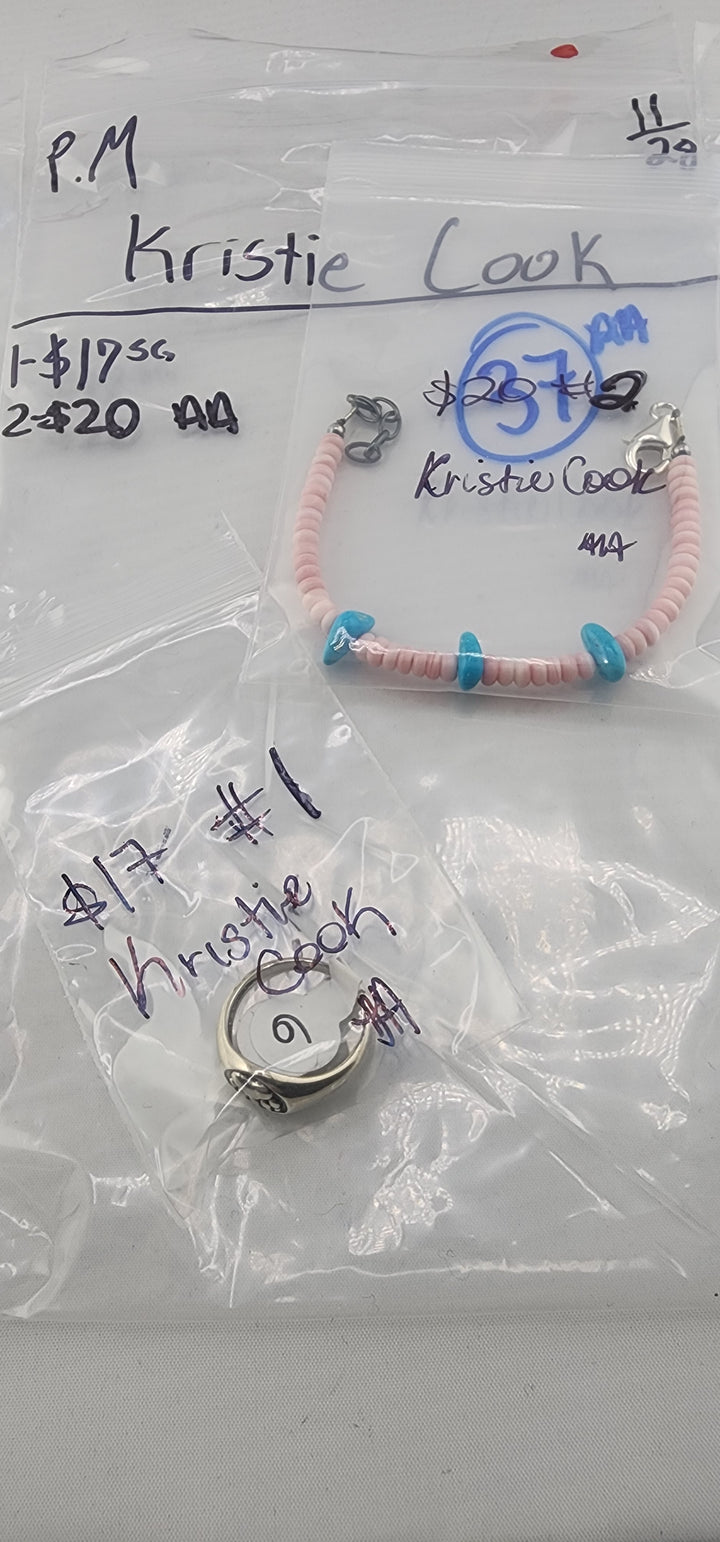 PM SHOW 48HR - RESERVED FOR: Kristie Cook - 11/28/2025 tiktok Live Show - 2 Sterling Silver Items
