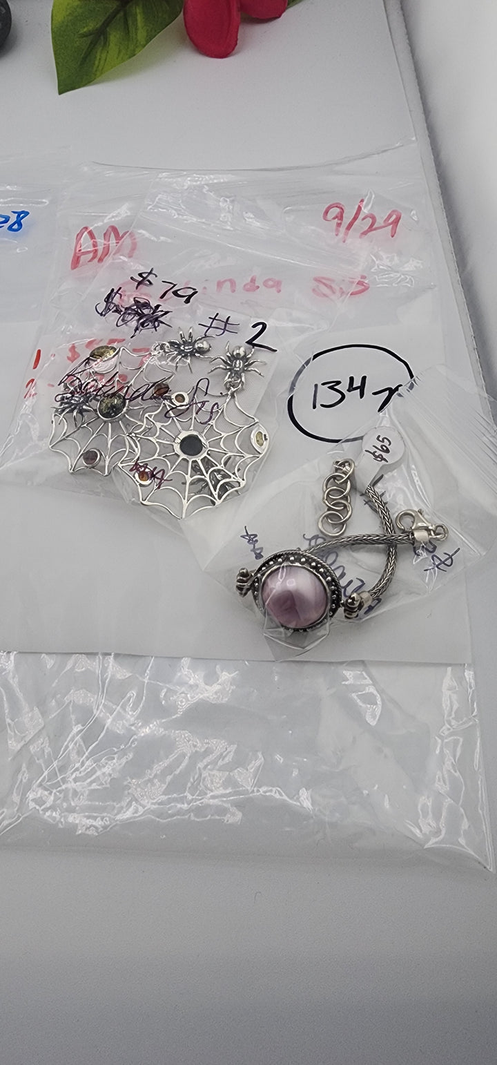 AM SHOW 48HR RESERVED FOR: Belinda sis - 9/29/2025 FL tiktok Live Show - 2 Sterling Silver Items