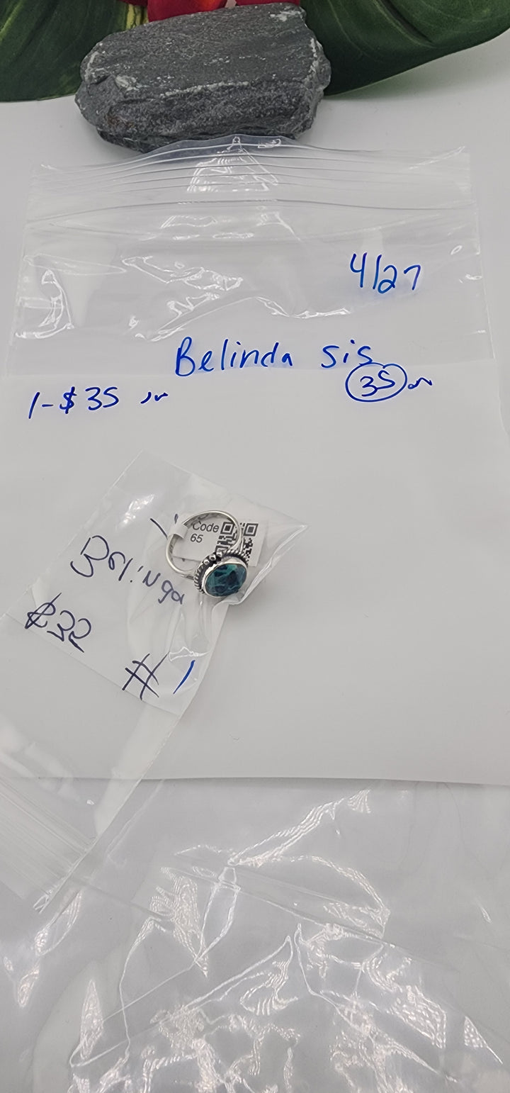 RESERVED FOR:  Belinda sis- 4/27/2025 tiktok Live Show -1  Sterling Silver Items