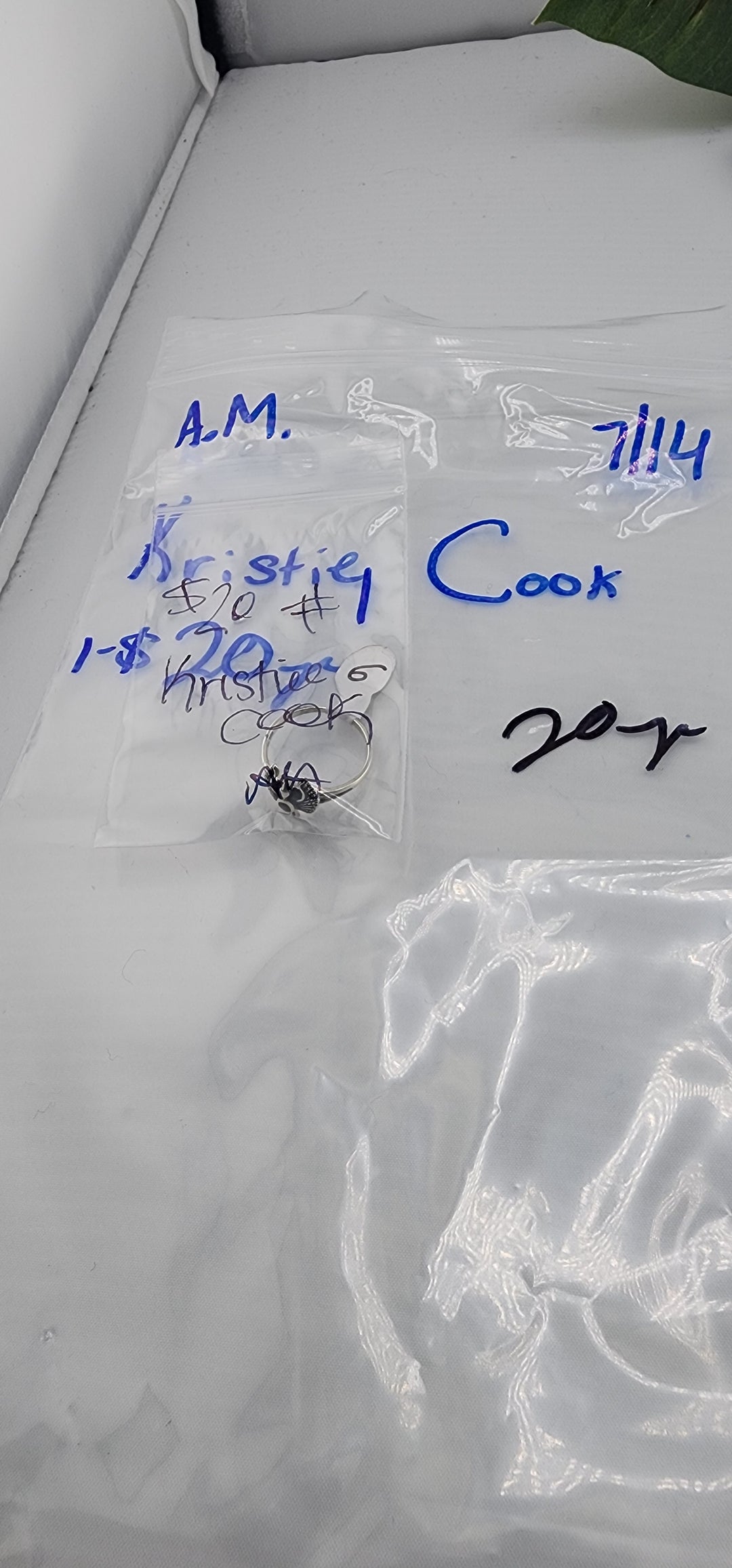 AM SHOW 48HR - RESERVED FOR: Kristie Cook - 7/14/2025 FL tiktok Live Show - 1 Sterling Silver Items