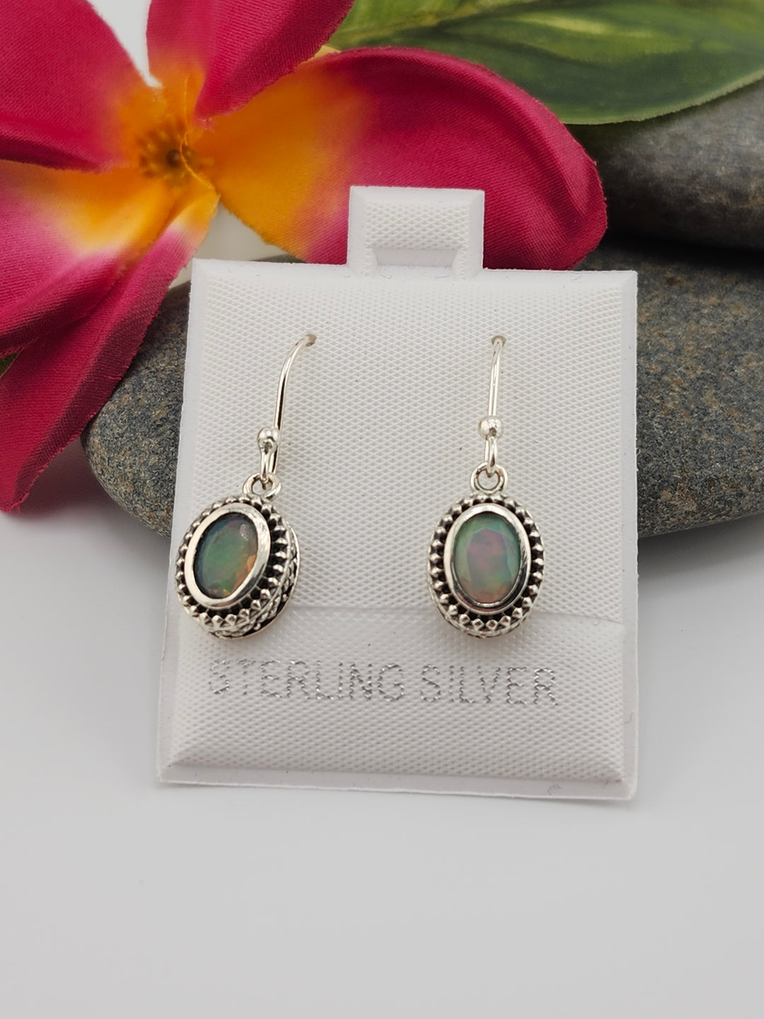 Ethiopian Opal Earrings