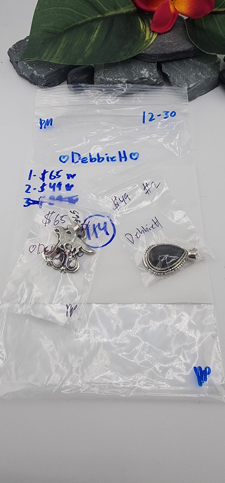 PM SHOW 48HR - RESERVED FOR: 🖤DebbieH🖤 - 12/30/2025 tiktok Live Show - 2 Sterling Silver Items