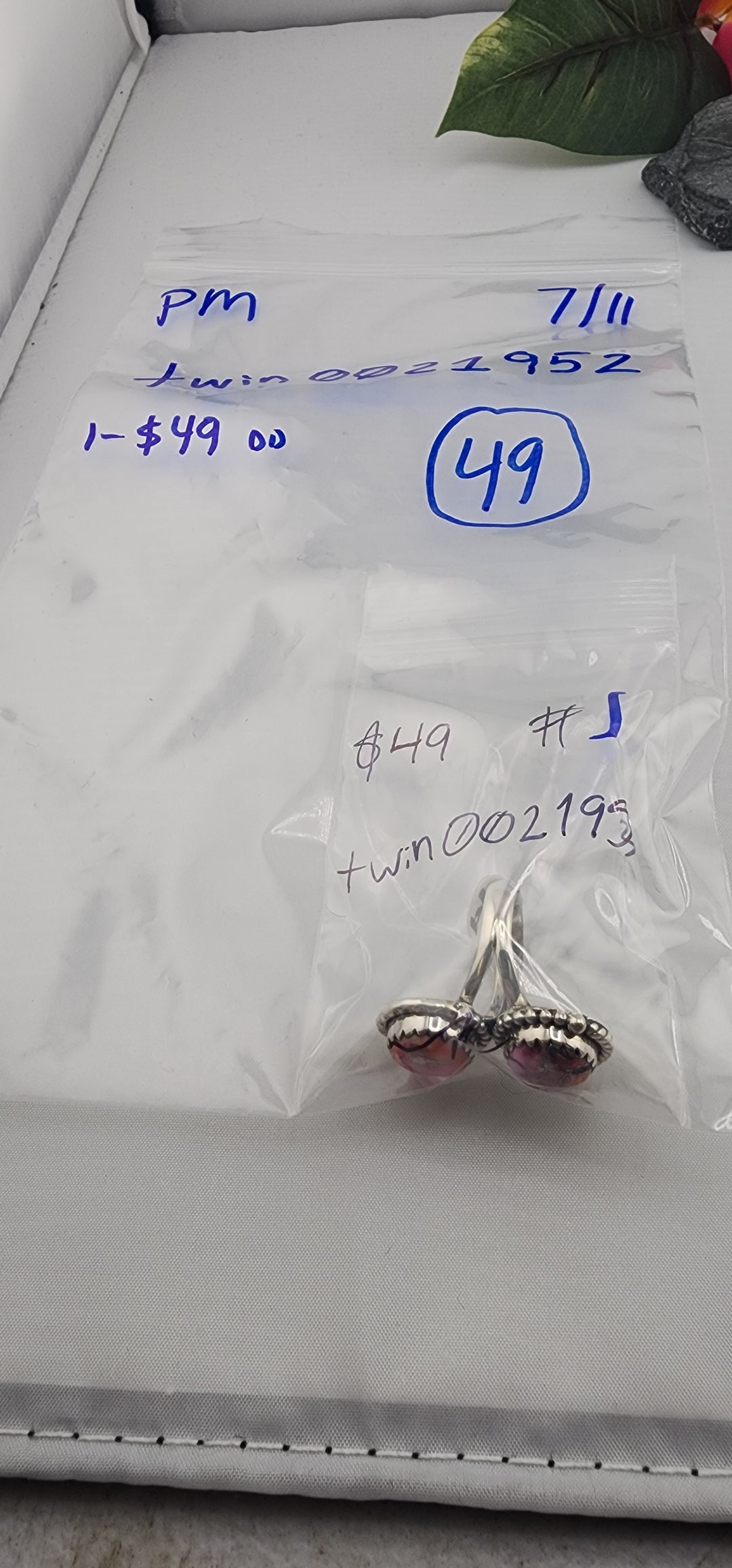 PM SHOW 48HR - RESERVED FOR: twin0021952 - 7/11/2025 FL tiktok Live Show -  1 Sterling Silver Items