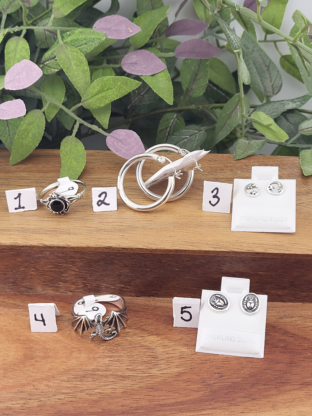 RESERVED FOR: Dee 9/21/2024 - 4 Sterling Silver Items