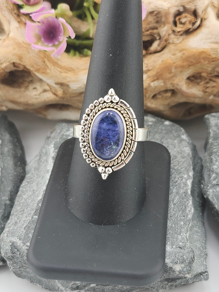 Tanzanite Oval Ring Size 9.25
