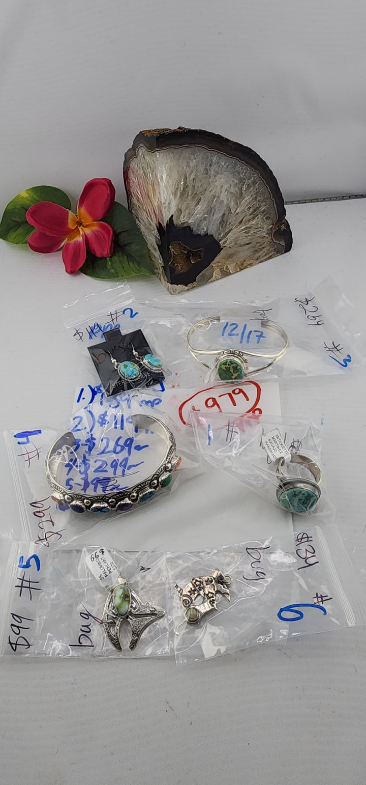 PM SHOW 48HR - RESERVED FOR: bug - 12/17/2025 tiktok Live Show - 6 Sterling Silver Items