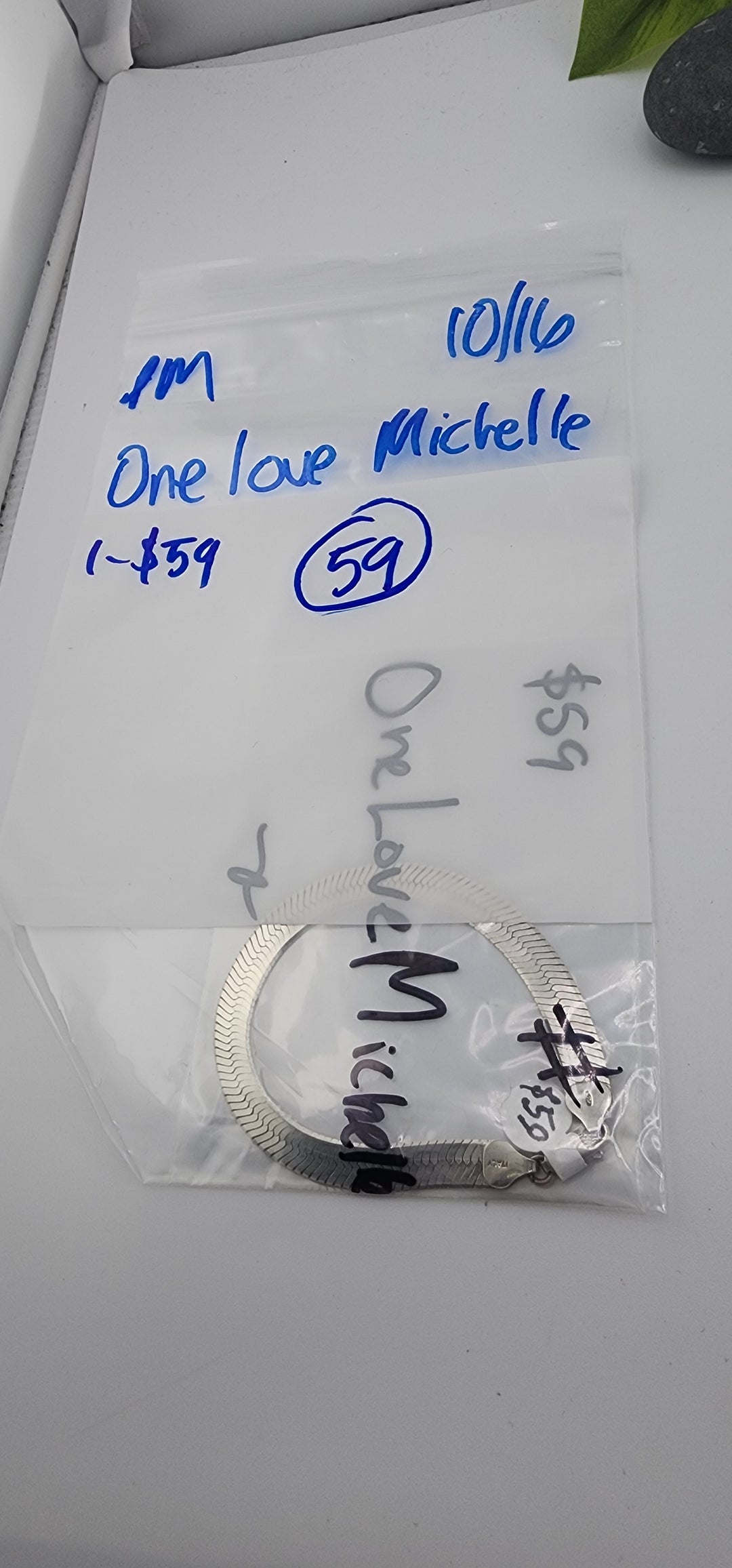 PM SHOW 48HR - RESERVED FOR: Onelovemichelle - 10/16/2025 FL tiktok Live Show - 1 Sterling Silver Items