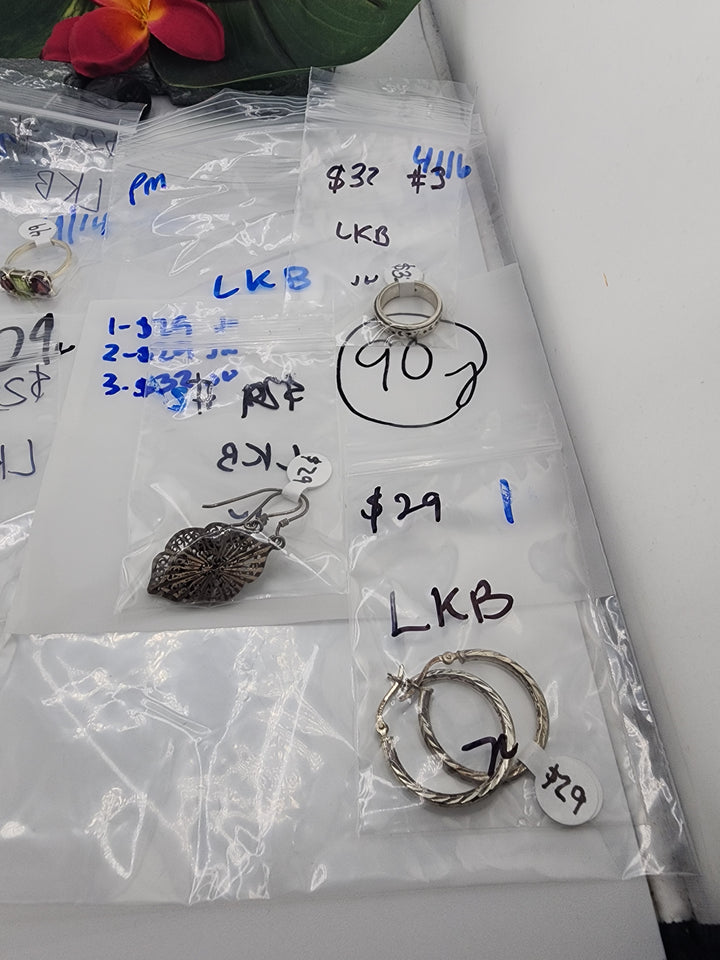 LKB- 4/16/26 PM - 3 925 Sterling Silver Items