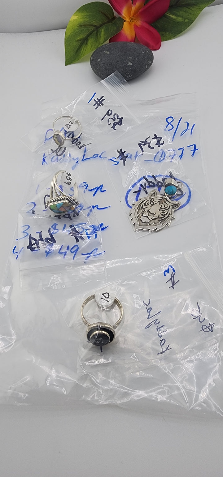 PM SHOW 48HR - RESERVED FOR: kaddyLac_kat_0777 - 8/21/2025 FL tiktok Live Show - 4 Sterling Silver Items