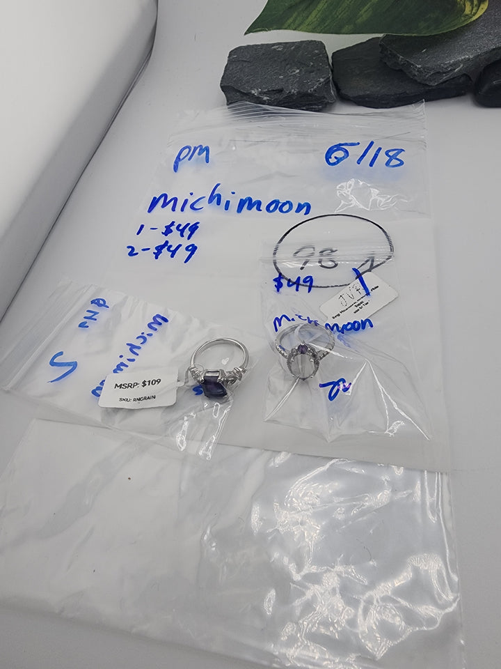 michi moon - 6/18/26 PM - 2 925 Sterling Silver