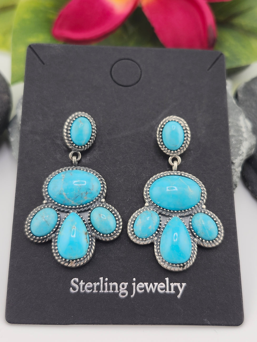 Turquoise Dangle Earrings