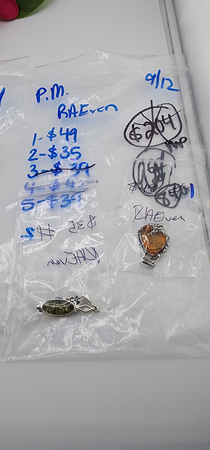 PM SHOW 48HR - RESERVED FOR: RAEven - 9/12/2025 FL tiktok Live Show - 2 Sterling Silver Items