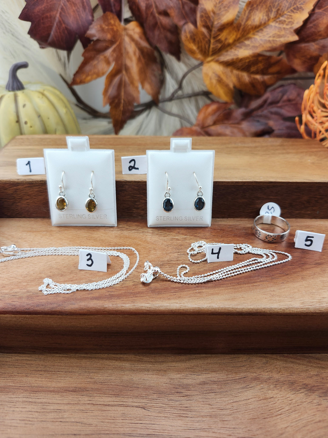 RESERVED FOR: Whirlybird Designs-10/16/2024 - 5 Sterling Silver Items