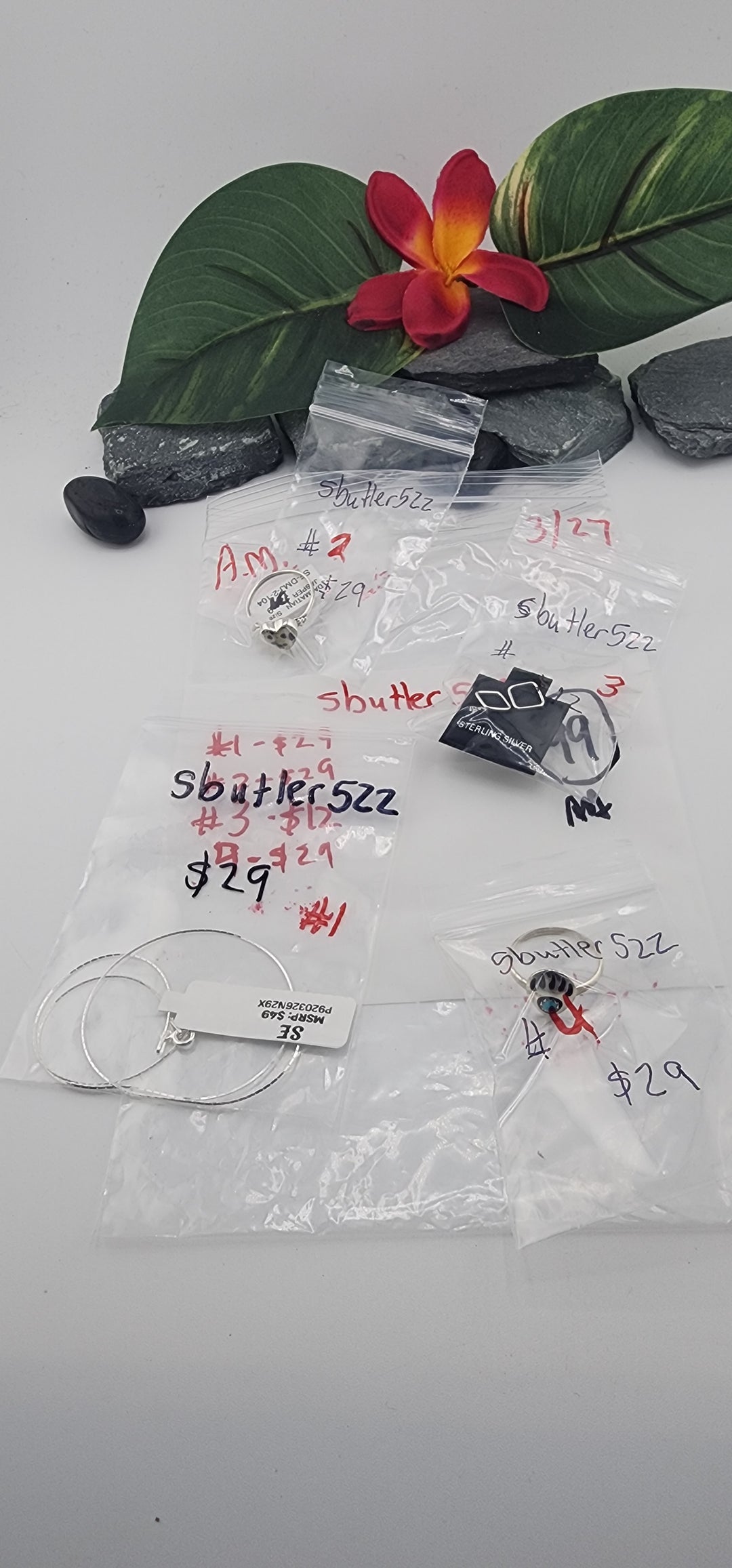 sbutler522- 3/27/26 -  4 925 Sterling Silver Items