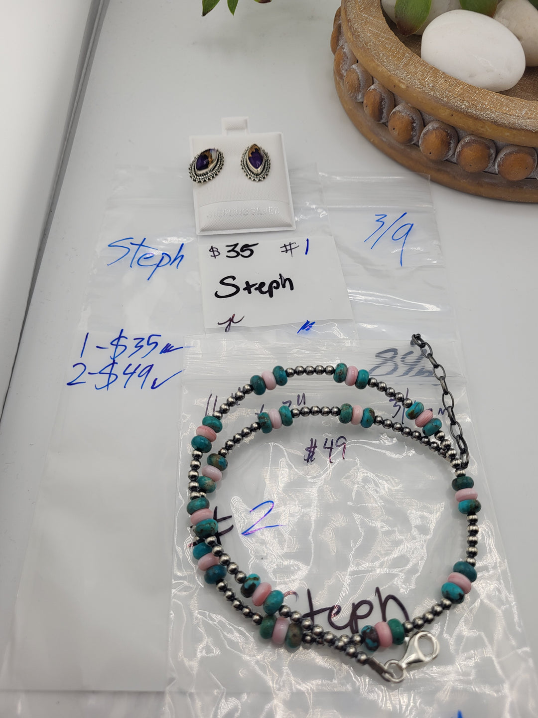 RESERVED FOR: Steph - 3/9/2025 Live Show - 2 Sterling Silver Items