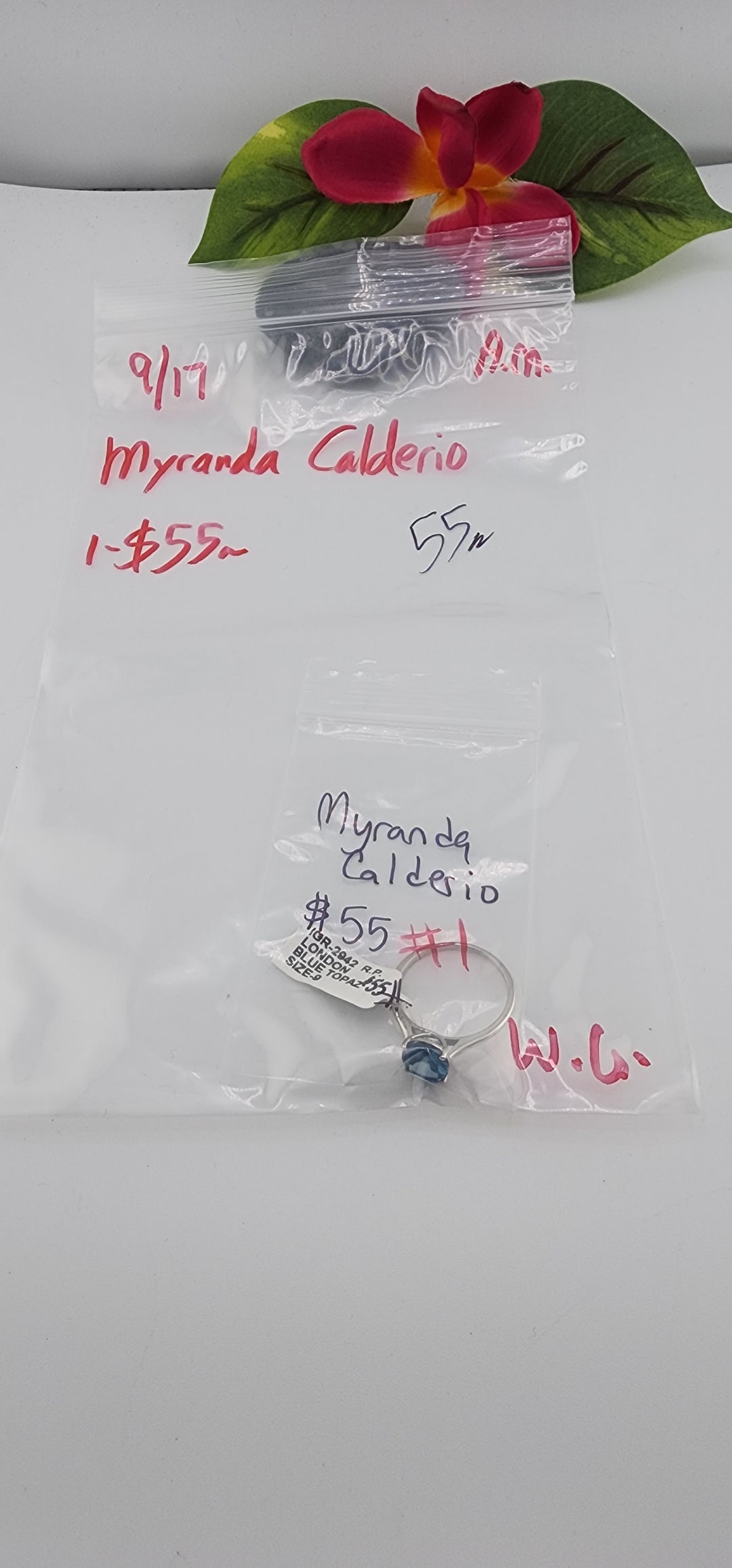 AM SHOW 48HR - RESERVED FOR: Myranda Calderio - 9/17/2025 FL tiktok Live Show - 1 Sterling Silver Items
