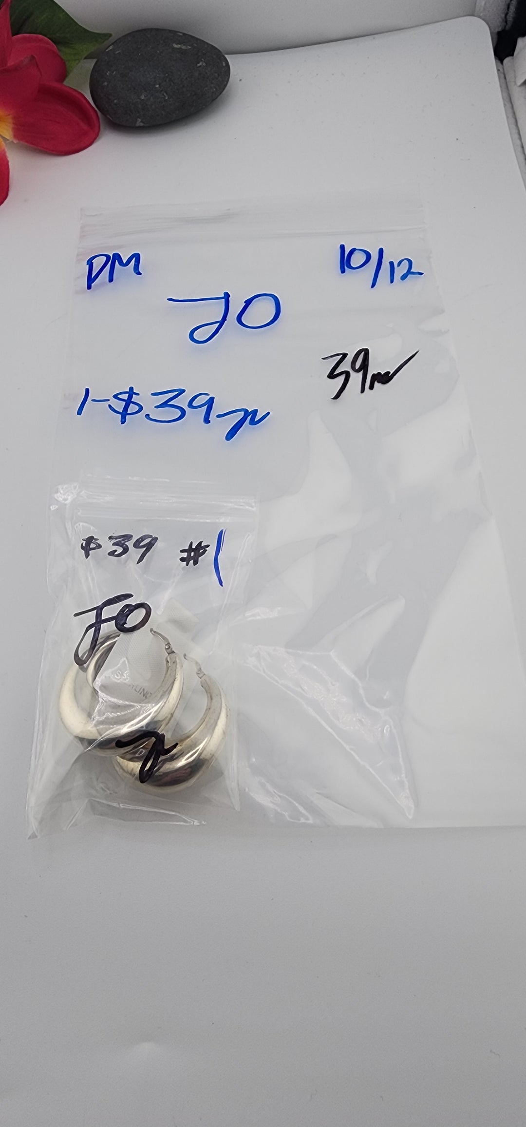 PM SHOW 48HR - RESERVED FOR: Jo - 10/12/2025 FL tiktok Live Show - 1 Sterling Silver Items